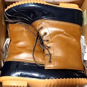 Totes Arieltan Waterproof Boots Sz 10M